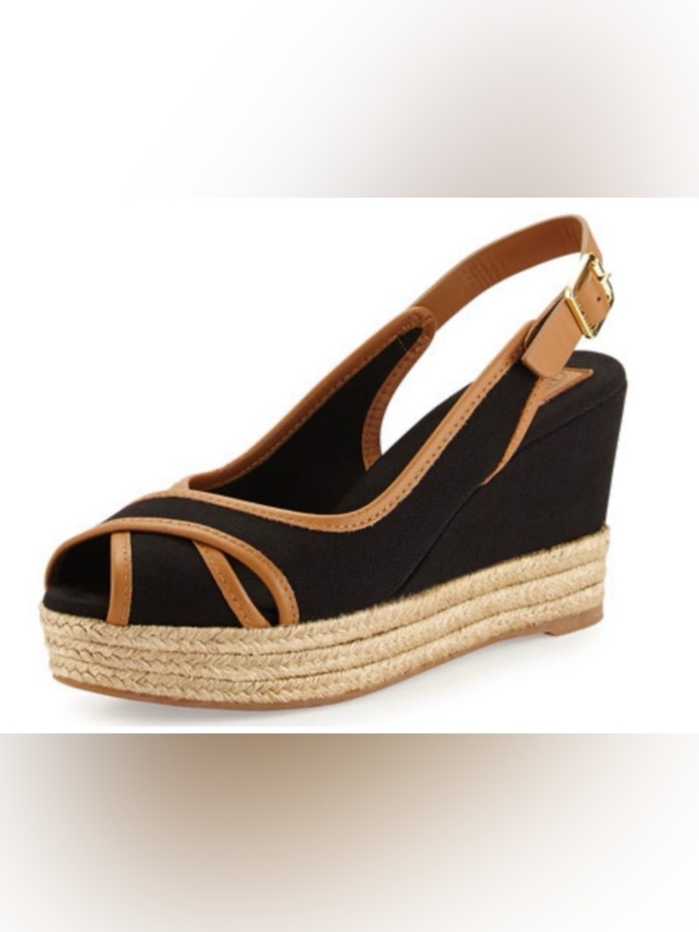 TORY BURCH Majorca Peep Toe Slingback Sandals